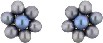 Black pearl earrings 1