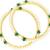 Multicolor pearl bangles-and-bracelets