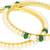 Multicolor pearl bangles-and-bracelets