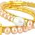 Pink pearl bangles-and-bracelets