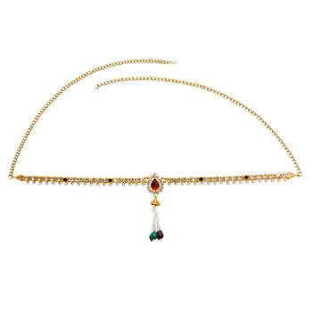 Multicolor agate waist-belt 5