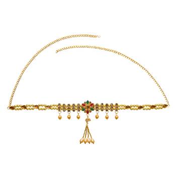 Multicolor agate waist-belt 5