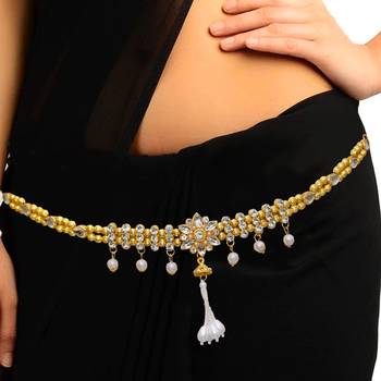 Multicolor agate waist-belt 2