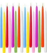 Atorakushon Smokeless Scented Multi Colour Taper Stick Candles for Decorations Home Decor Festival Pack of 16