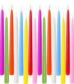 Atorakushon Smokeless Scented Multi Colour Taper Stick Candles for Decorations Home Decor Festival Pack of 24