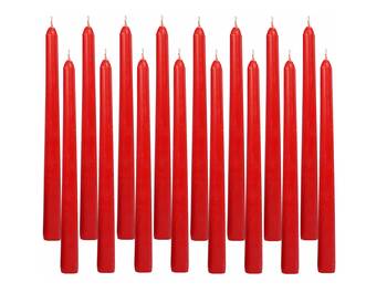 Atorakushon Smokeless Scented Red Colour Taper Stick Candles for Decorations Home Decor Festival Pack of16 1