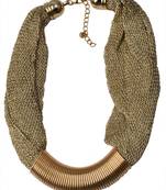 Shimmering Soft Golden Necklace