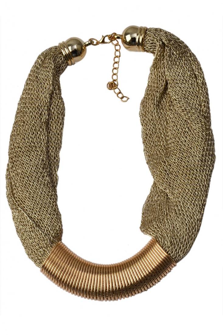 Shimmering Soft Golden Necklace