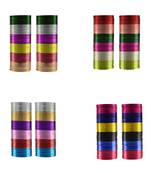 Multi Stone Stud Brass Bangle