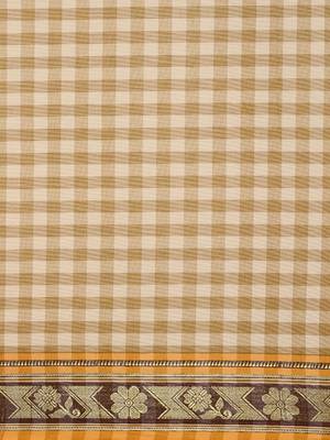 Multicolor pure cotton woven  saree 4