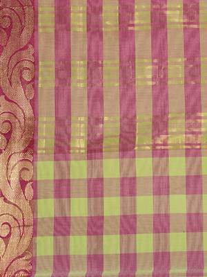 Multicolor pure cotton woven  saree 5