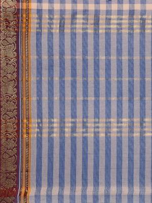 Multicolor pure cotton woven  saree 5