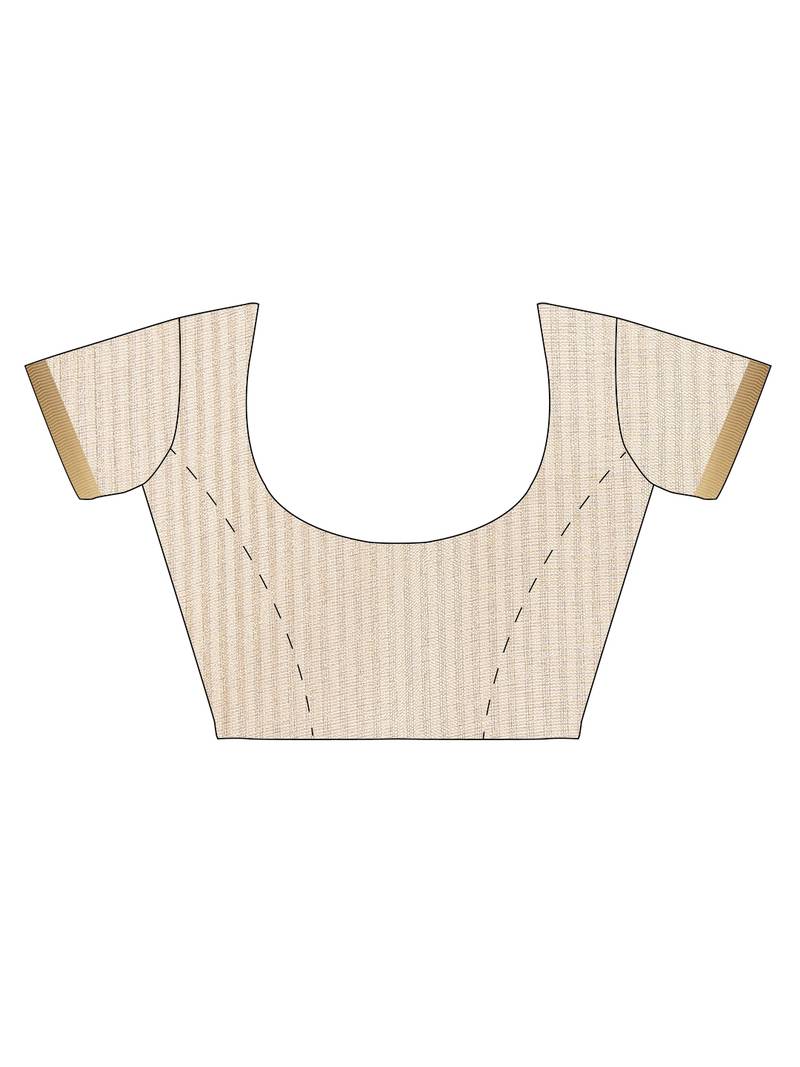 Gold tissue woven  saree with  blouse