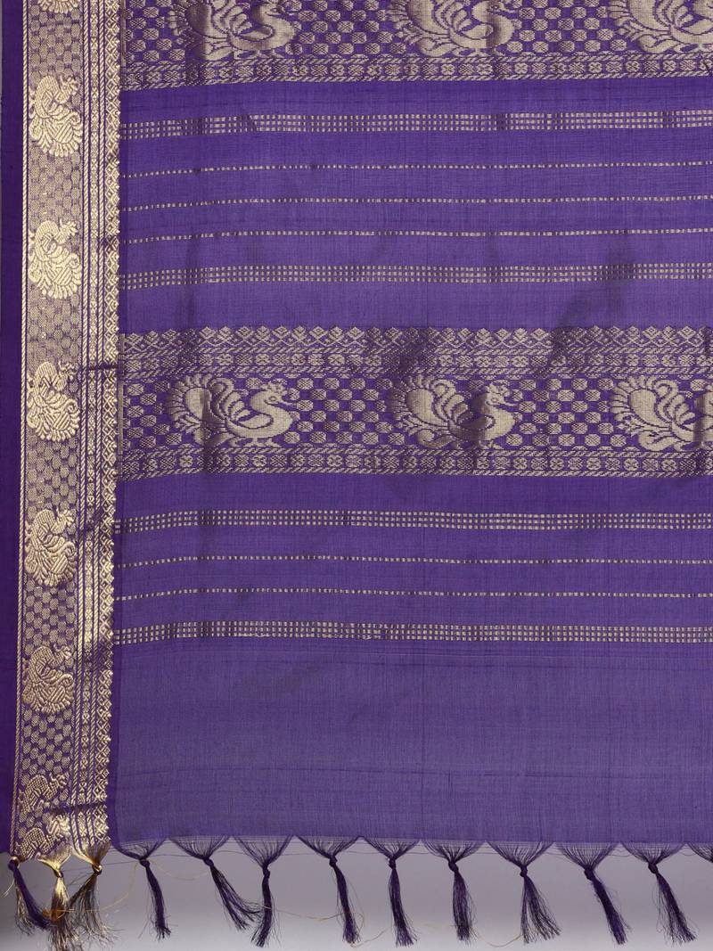 pink silk cotton woven  saree with  blouse