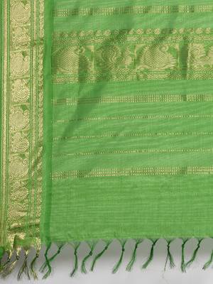 maroon silk cotton woven  saree with  blouse 5