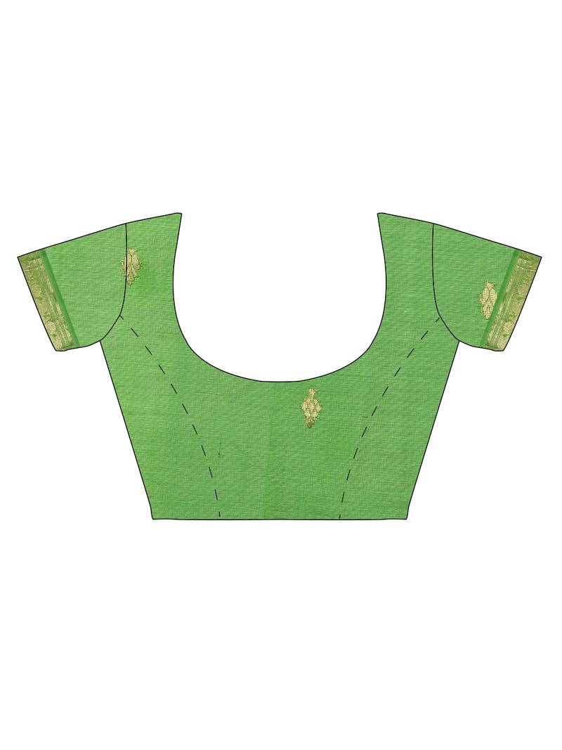 maroon silk cotton woven  saree with  blouse