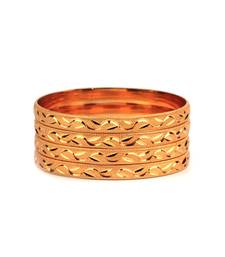 Gold Plated Bangle Set of 4