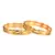 Gold Plated Bangle Set of 4