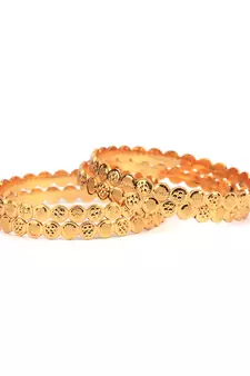 Gold Plated Bangle Set of 4