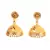 Gold earrings