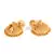 Gold earrings