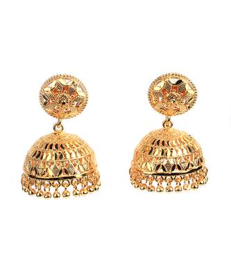 Gold earrings 2