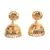 Gold earrings