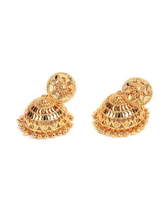 Gold earrings 3