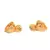 Gold earrings