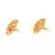 Gold earrings