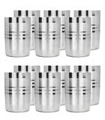 NFI essentials Stainless Steel Glass 12 Pieces