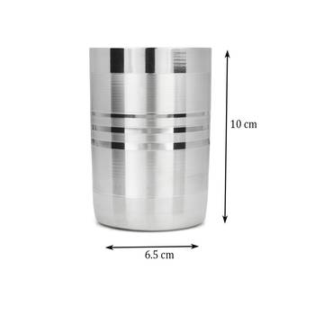 NFI essentials Stainless Steel Glass 12 Pieces 4