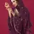 Wine embroidered georgette salwar