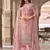 Pink digital print art silk salwar