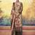 Multicolor embroidered art silk salwar