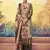 Multicolor embroidered art silk salwar