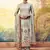 Grey embroidered art silk salwar