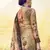 Multicolor embroidered art silk salwar