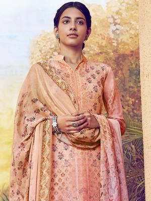 Pink embroidered art silk salwar 3