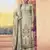 Olive embroidered art silk salwar