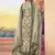 Olive embroidered art silk salwar