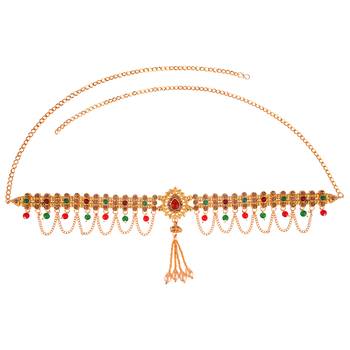 Multicolor agate waist-belt 2