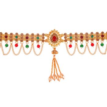 Multicolor agate waist-belt 3