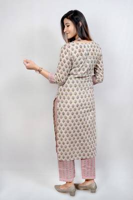 Green printed cotton kurtas-and-kurtis 3