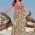 Light green embroidered net saree with blouse