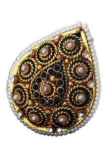 Multicolor gold plated antique gold Copper   Ring