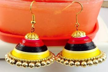 Paper handmade Jhumki 1