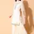 Cream embroidered net salwar