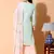 Grey embroidered georgette salwar