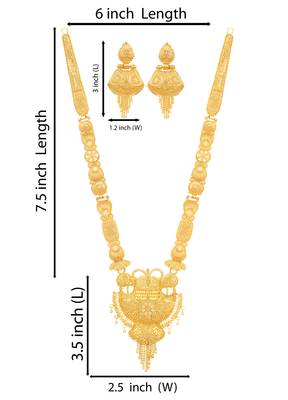 Gold pearl jewellery 4